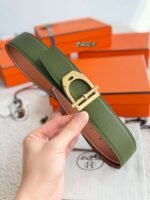 Hermes original leather belt 3.8cm - Image 6