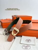 Hermes original leather belt 3.8cm - Image 5