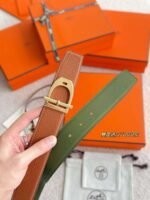 Hermes original leather belt 3.8cm - Image 3
