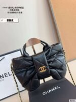 Chanel bow crossbody bag handbag - Image 5