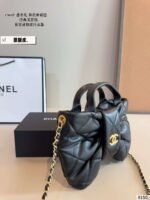 Chanel bow crossbody bag handbag - Image 4
