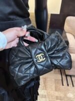 Chanel bow crossbody bag handbag - Image 10