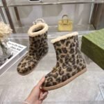 Gucci leopard print boots - Image 2