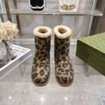 Gucci leopard print boots - Image 3