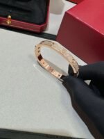 Cartier wide starry sky Love bracelet, high-end version, 1:1 quality - Image 4