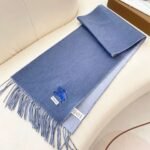 Burberry cashmere scarf, premium version, size 32x180cm - Image 3