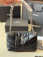 SAINT LAURENT Women Shoulder Bag Handbag 28×20cm - Image 4