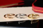 Cartier nail ring with diamonds at both ends – high-end version