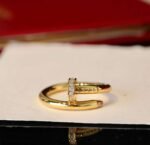 Cartier nail ring with diamonds at both ends – high-end version - Image 7