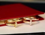 Cartier nail ring with diamonds at both ends – high-end version - Image 3