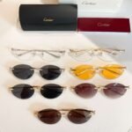 Cartier high-end sunglasses, size 58-16-135 - Image 2