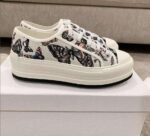 Dior Walk’n series butterfly embroidered thick-soled casual sneakers, heel height 4.5cm - Image 2