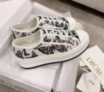 Dior Walk’n series butterfly embroidered thick-soled casual sneakers, heel height 4.5cm - Image 7