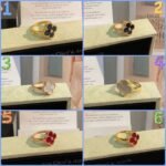 Van Cleef & Arpels four-leaf clover ring